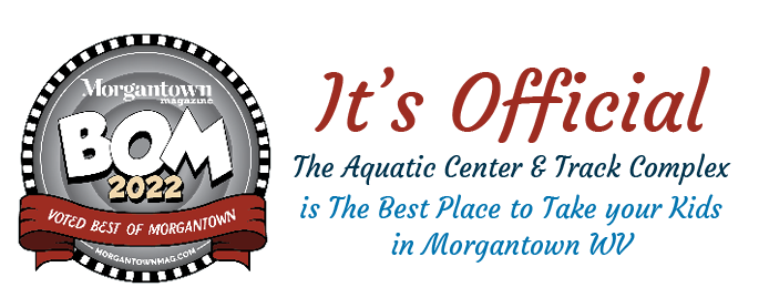 The Aquatic Center & Track Complex is the 2022 BOM winner of "The Best Place to Take Your Kids"