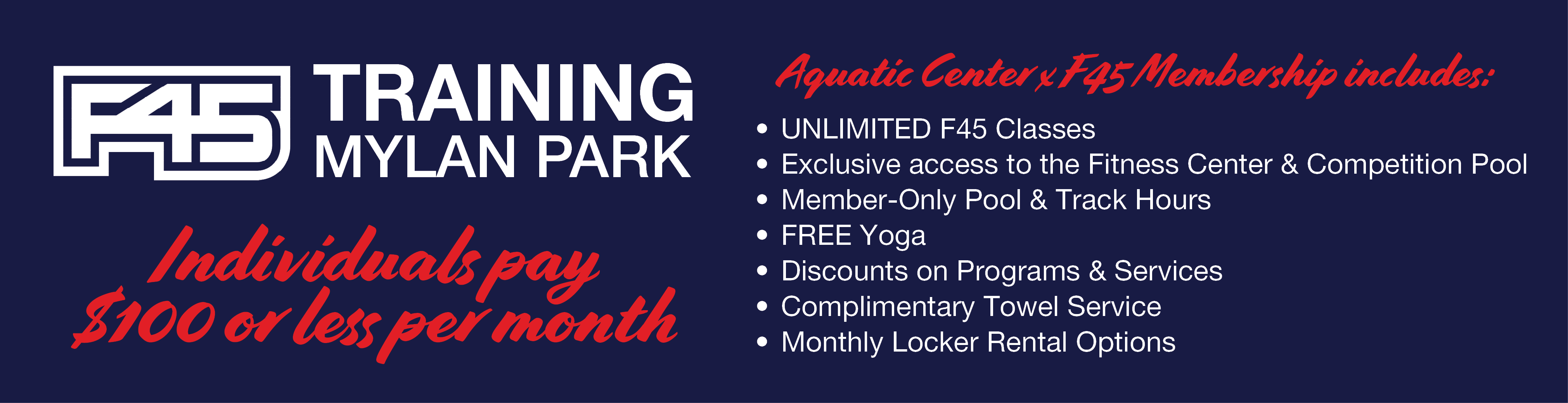 F45 Ads Pricing