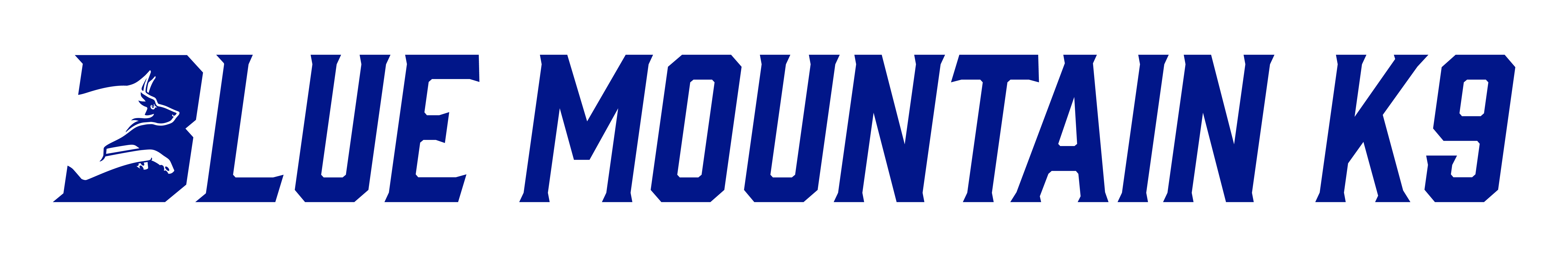 Blue Mountain K9 Logo