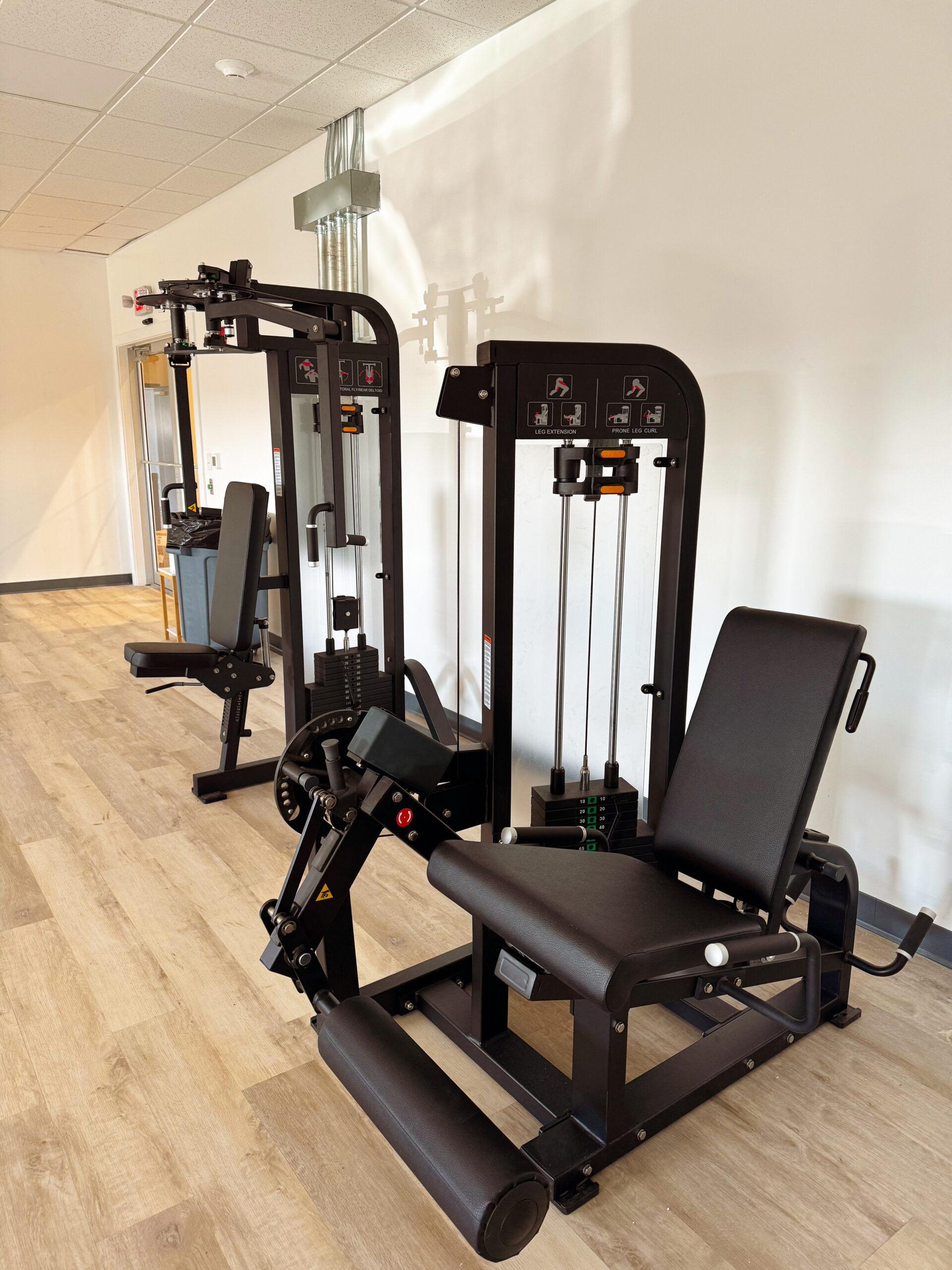 Sports Complex Fitness Center Machines at Mylan Park
