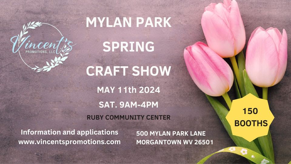 Spring Craft Show May 11th at Mylan Park