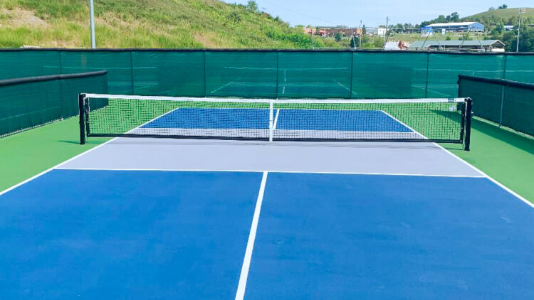 Six new outdoor pickleball courts now open at Mylan Park