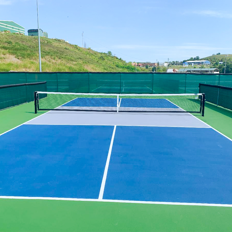 Mylan Park's brand-new outdoor pickleball courts!