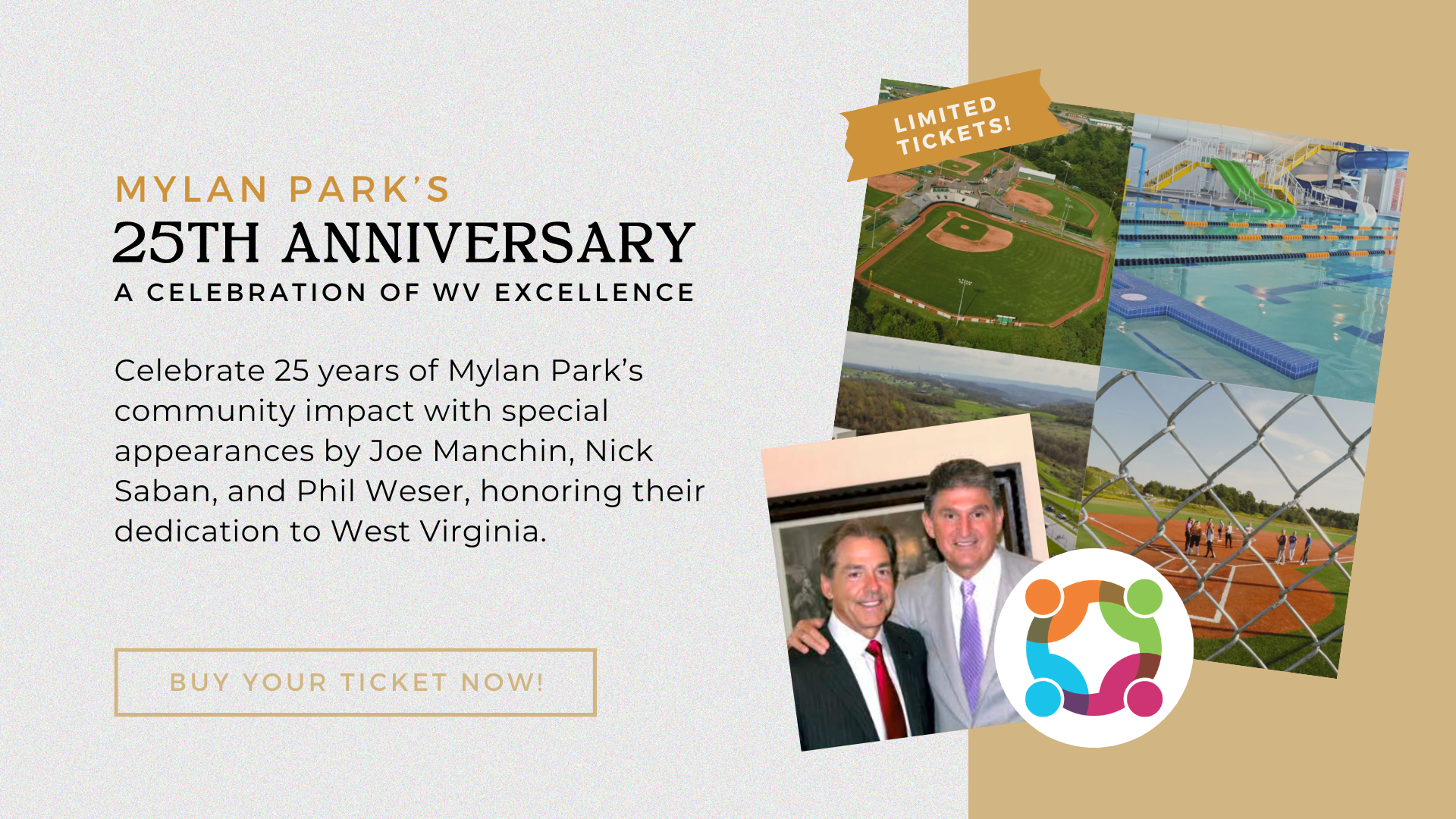 Mylan Park 25th Anniversary Dinner Tuesday, October 22, 2024